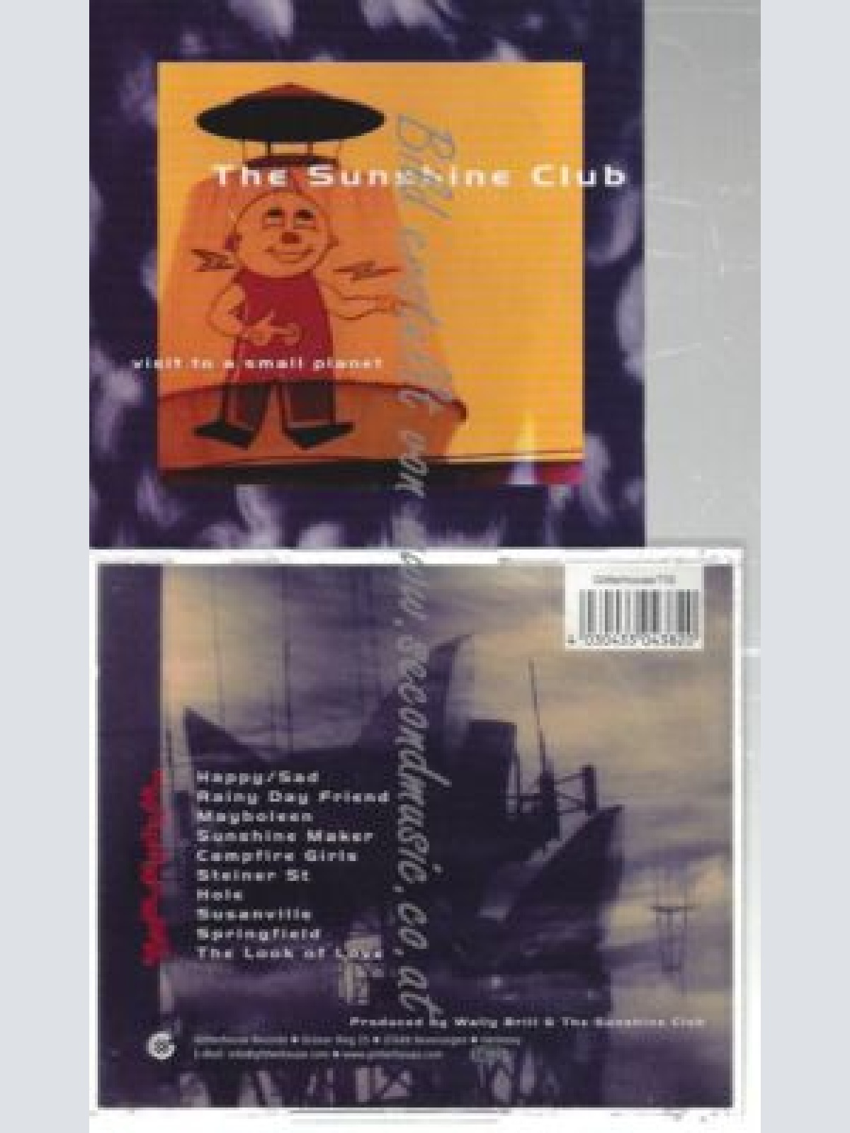 CD--SUNSHINE CLUB,THE--    VISIT A SMALL PLANET