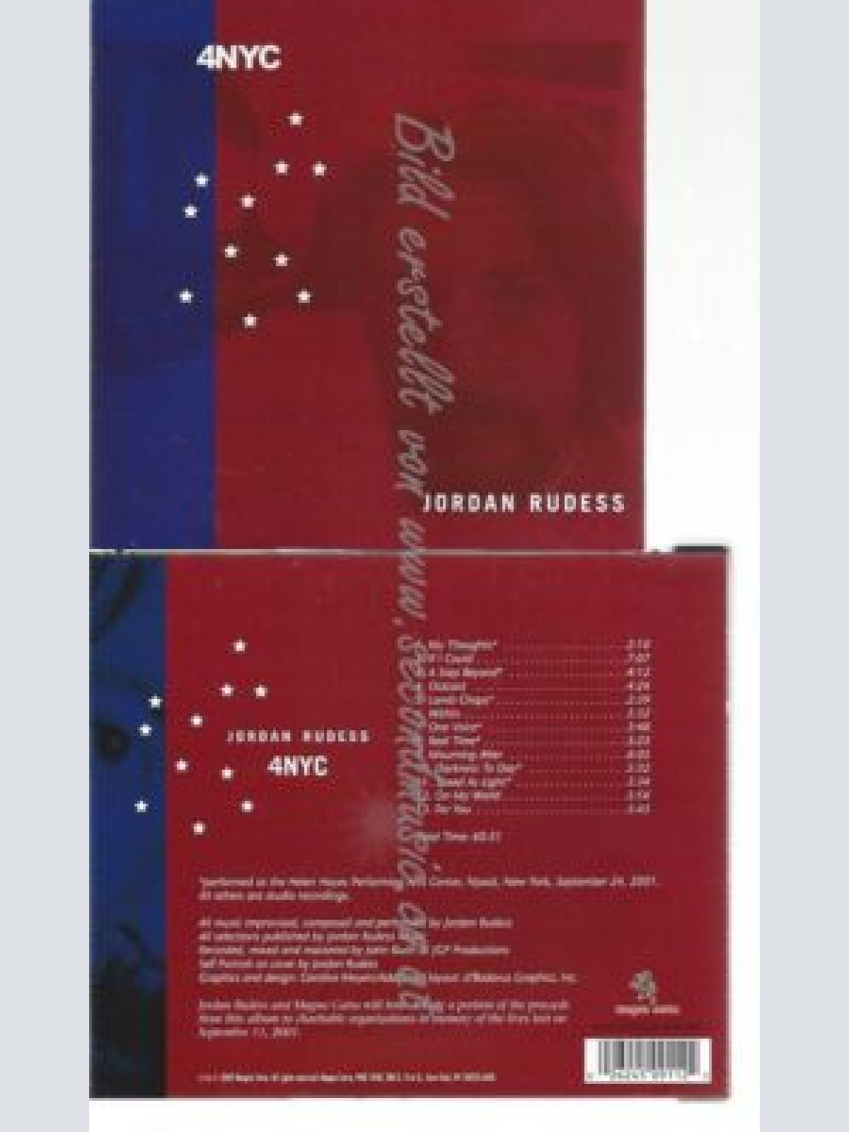 CD--JORDAN RUDESS--    4NYC