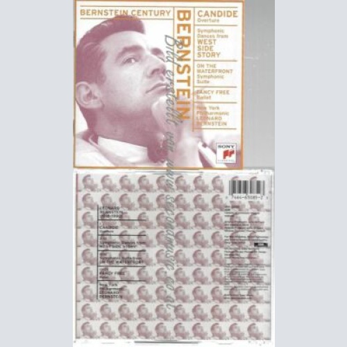 CD-- New York Philharmonic, Leonard Bernstein  Selections From Candide,