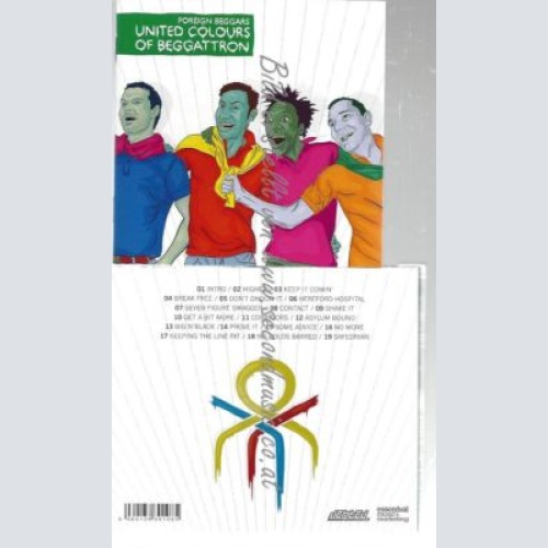 CD--FOREIGN BEGGARS--    UNITED COLOURS OF BEGGATRON