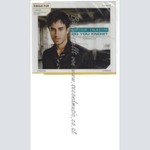 CD--ENRIQUE IGLESIAS--    DO YOU KNOW -THE PING PONG SONG-