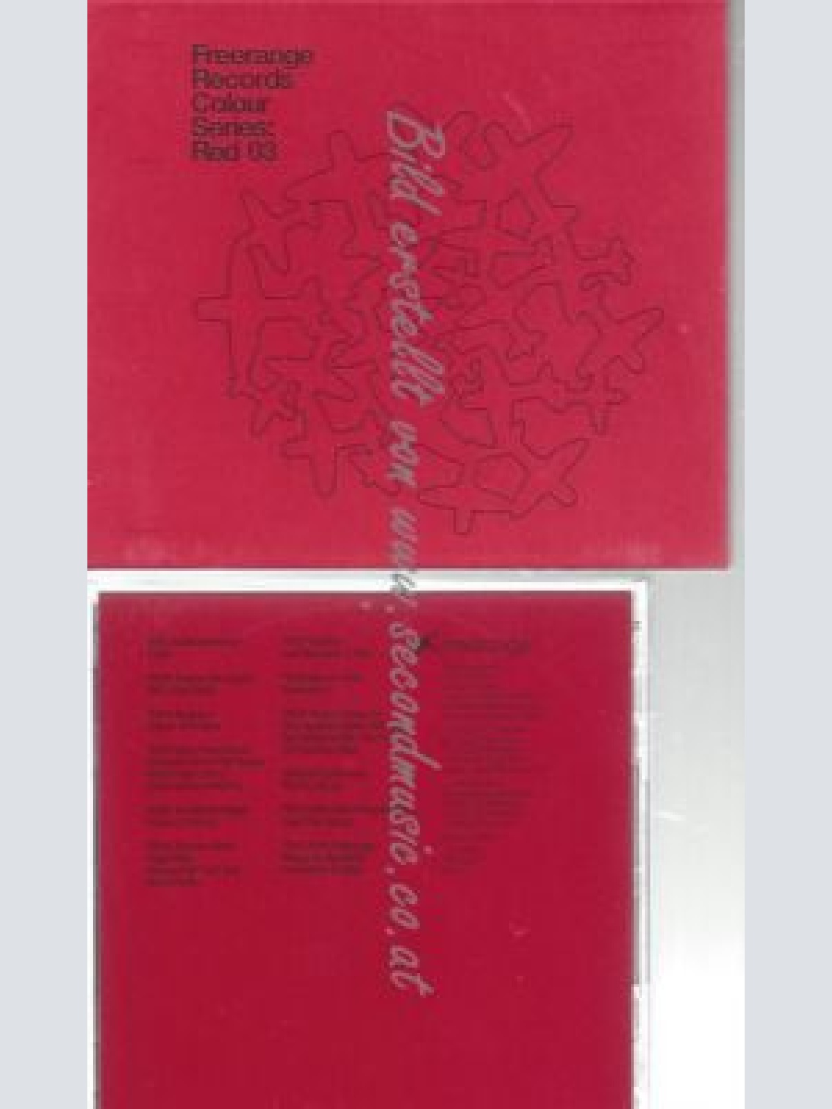 CD--VARIOUS ARTISTS--    COLOUR SERIES: RED   03