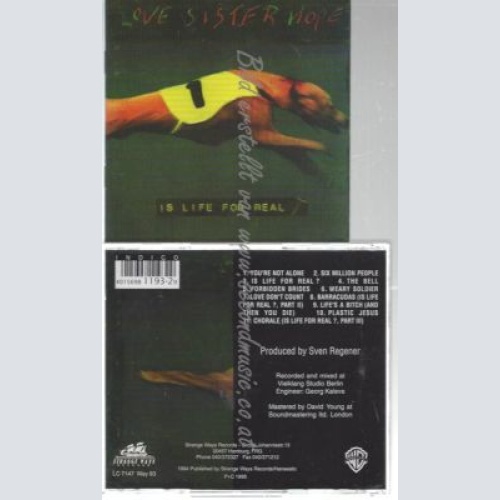 CD--Is Life for Real //   Love Sister Hope