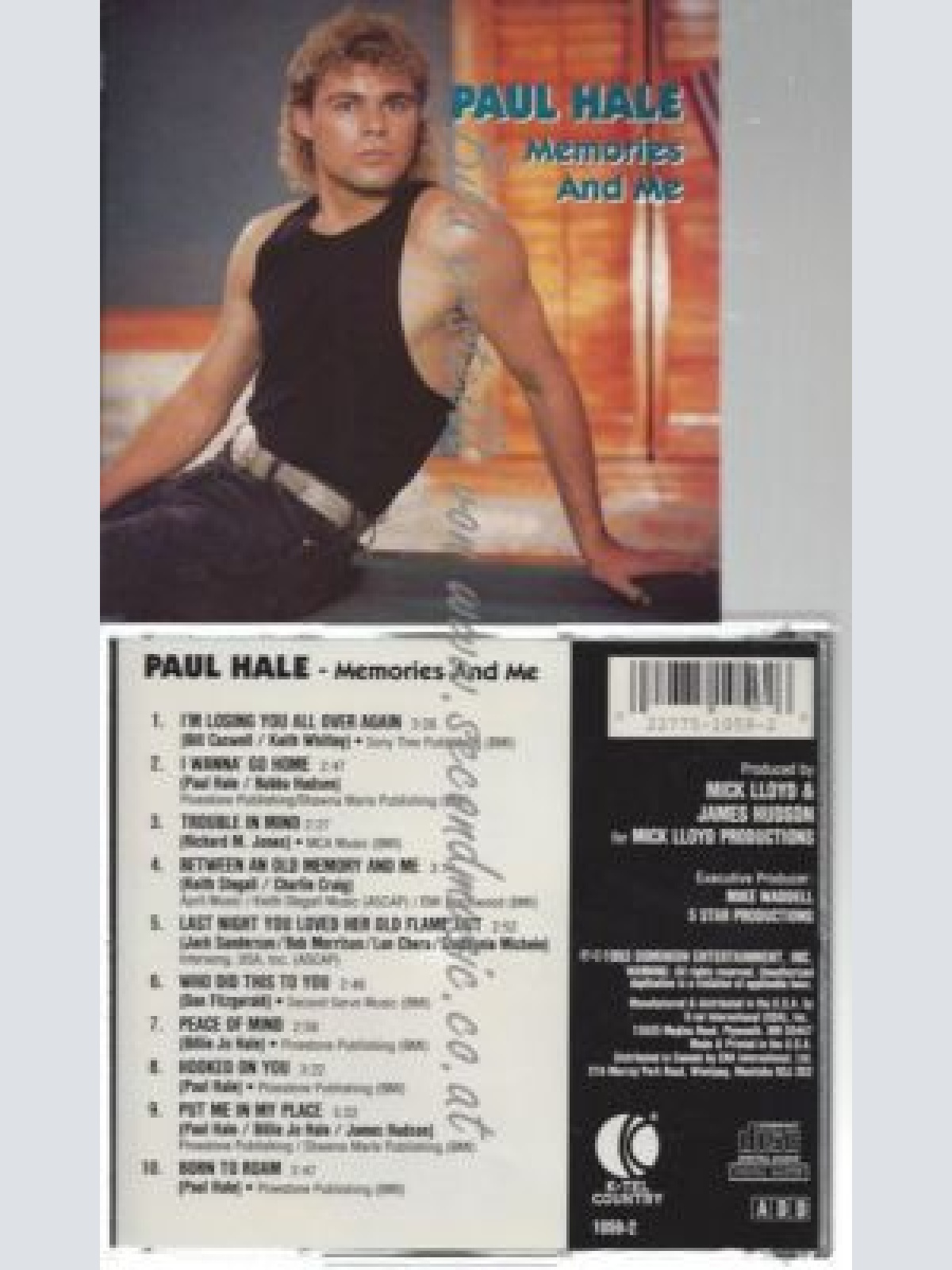 CD--PAUL HALE--    MEMORIES & ME |