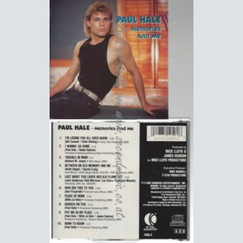 CD--PAUL HALE--    MEMORIES & ME |