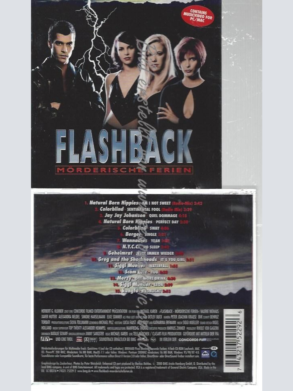 CD--VARIOUS--    FLASHBACK - MÖRDERISCHE FERIEN -