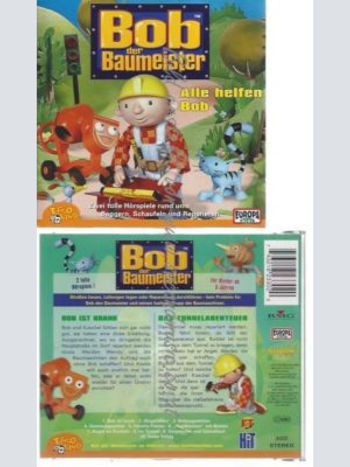 CD--BOB DER BAUMEISTER--    BOB DER BAUMEISTER FOLGE : ALLE HELFEN BOB