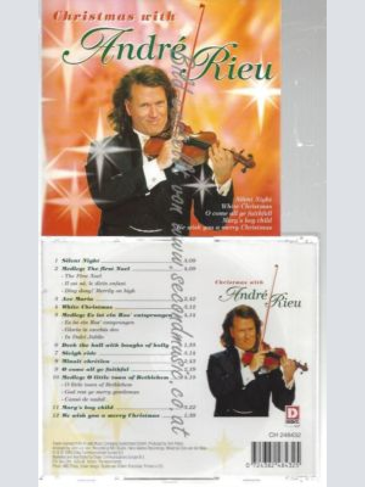 CD--RIEU,ANDRÉ--    CHRISTMAS WITH ANDRÉ RIEU