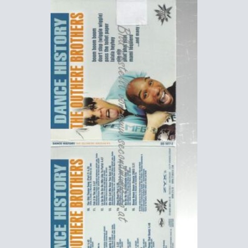 CD--THE OUTHERE BROTHERS--    DANCE HISTORY