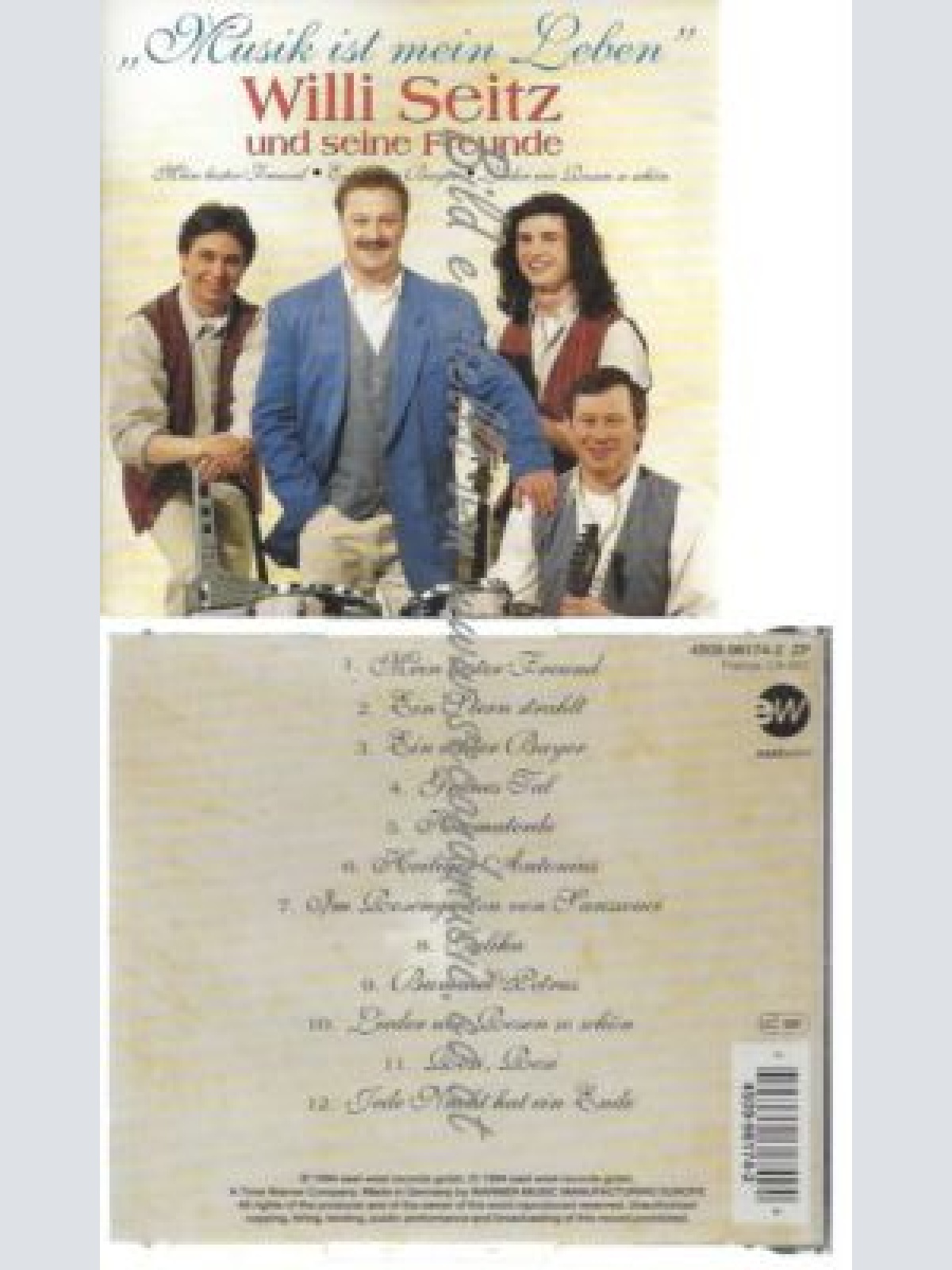 CD--WILLI SEITZ--    MUSIK IST MEIN LEBEN