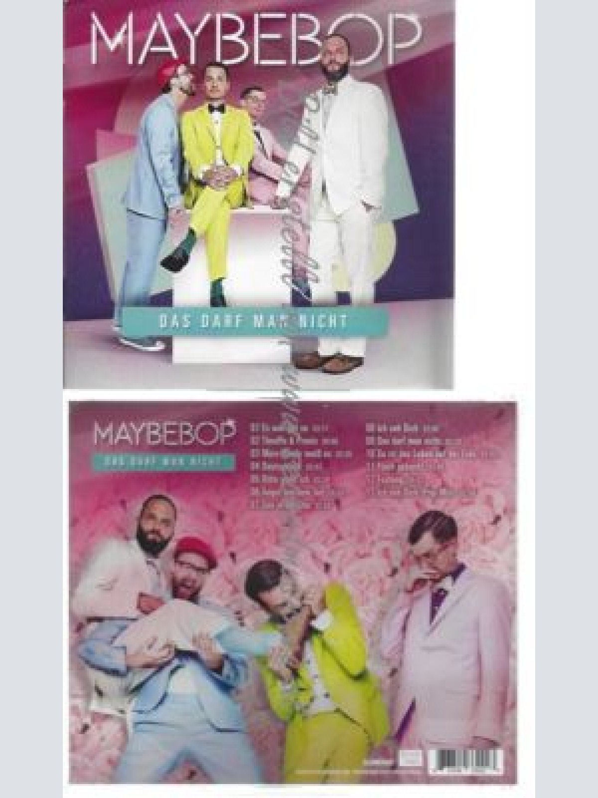 CD--MAYBEBOP--    DAS DARF MAN NICHT