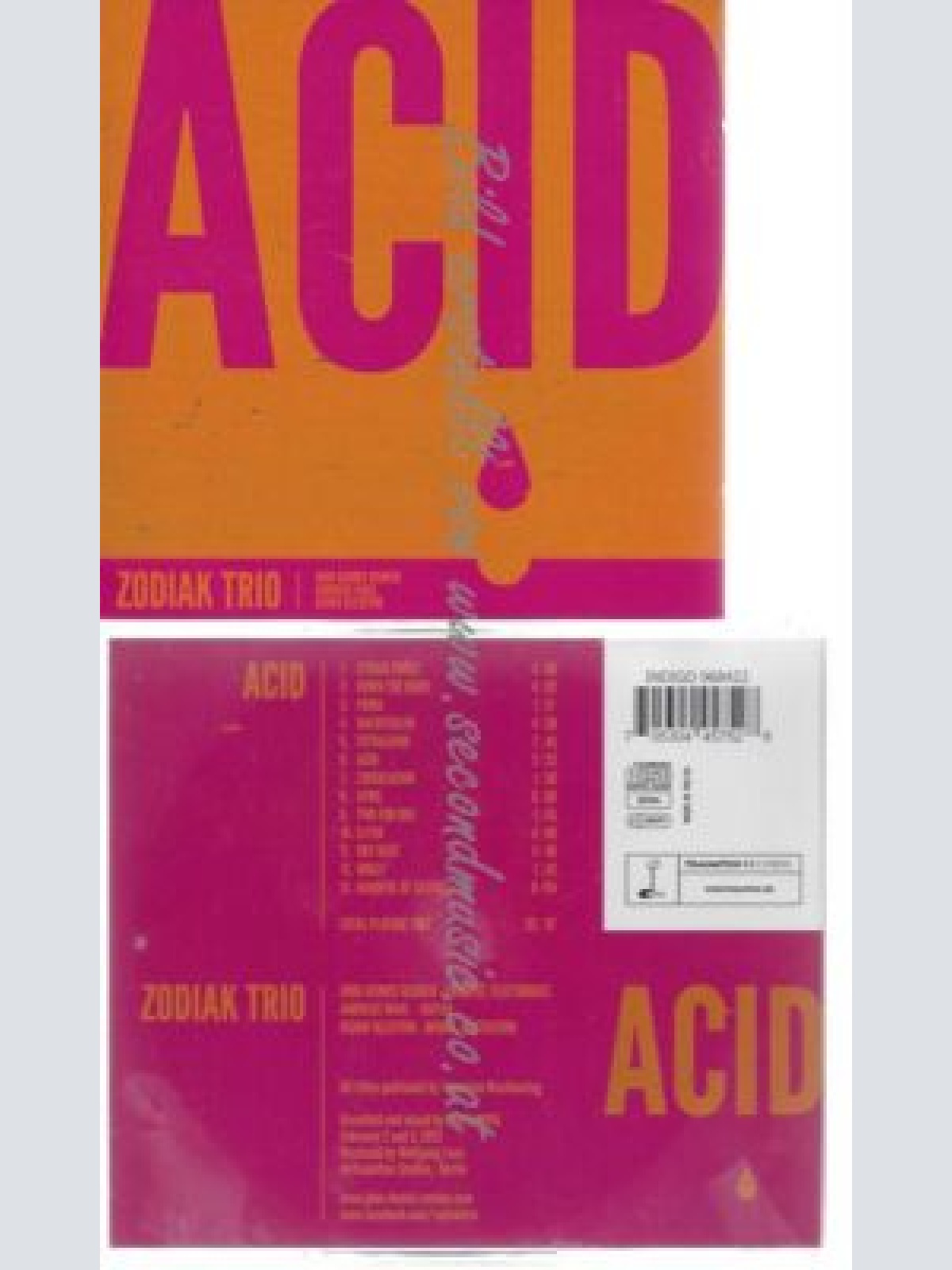CD--ZODIAK TRIO--    ACID