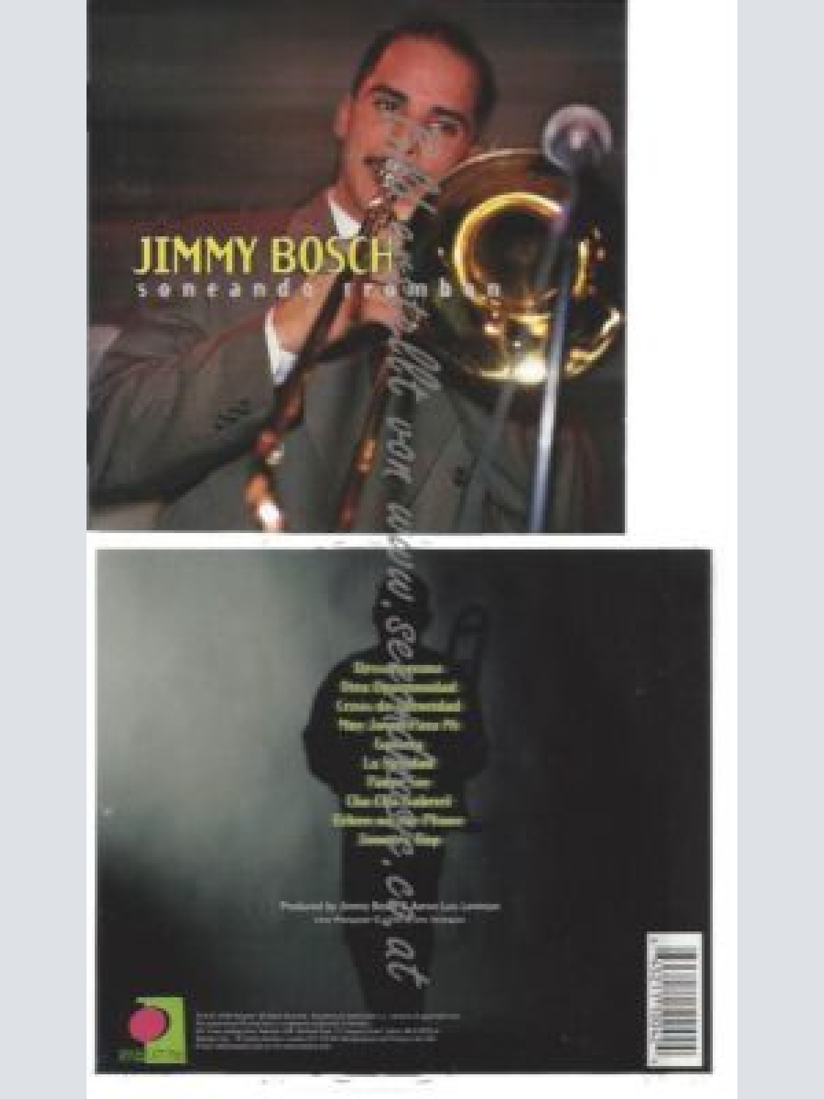 CD--JIMMY BOSCH--    SONEANDO TROMBON