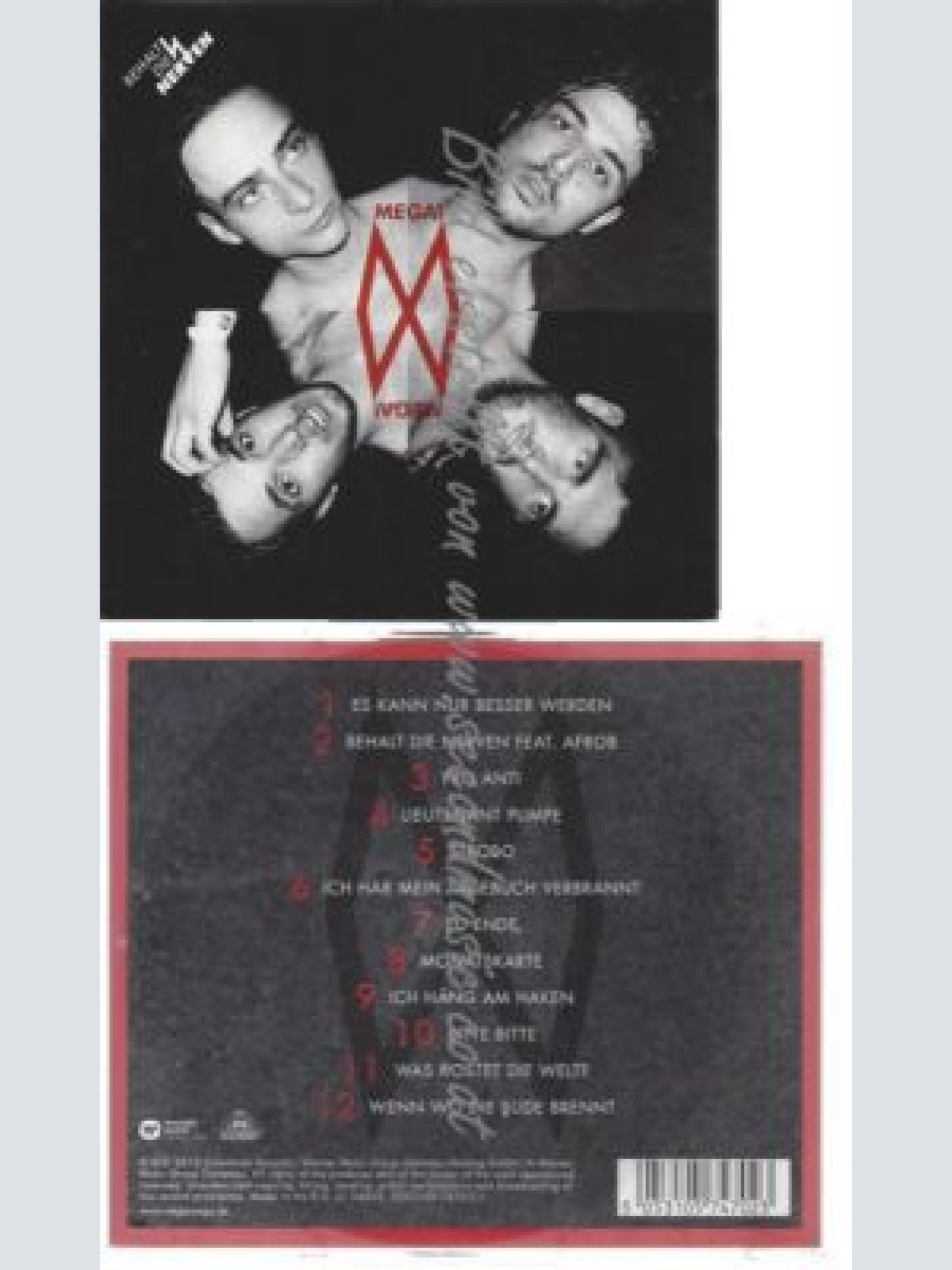 CD--MEGA! MEGA!--    BEHALT DIE NERVEN