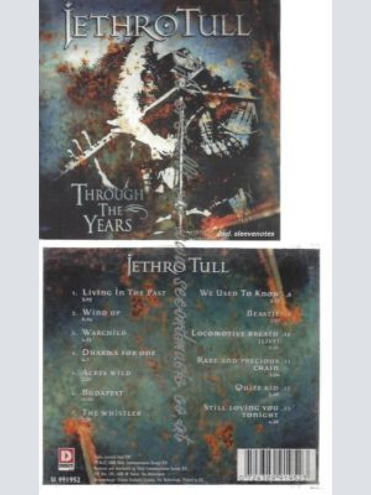 CD--JETHRO TULL--    THROUGH THE YEARS