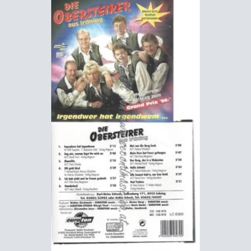 CD--OBERSTEIRER AUS IRDNING--    IRGENDWER HAT IRGENDWANN