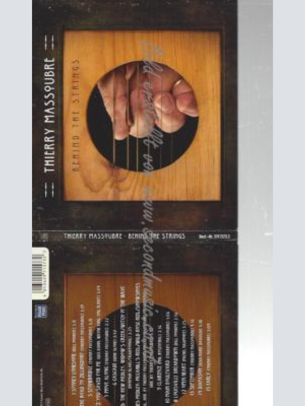 CD--THIERRY MASSOUBRE--    BEHIND THE STRINGS