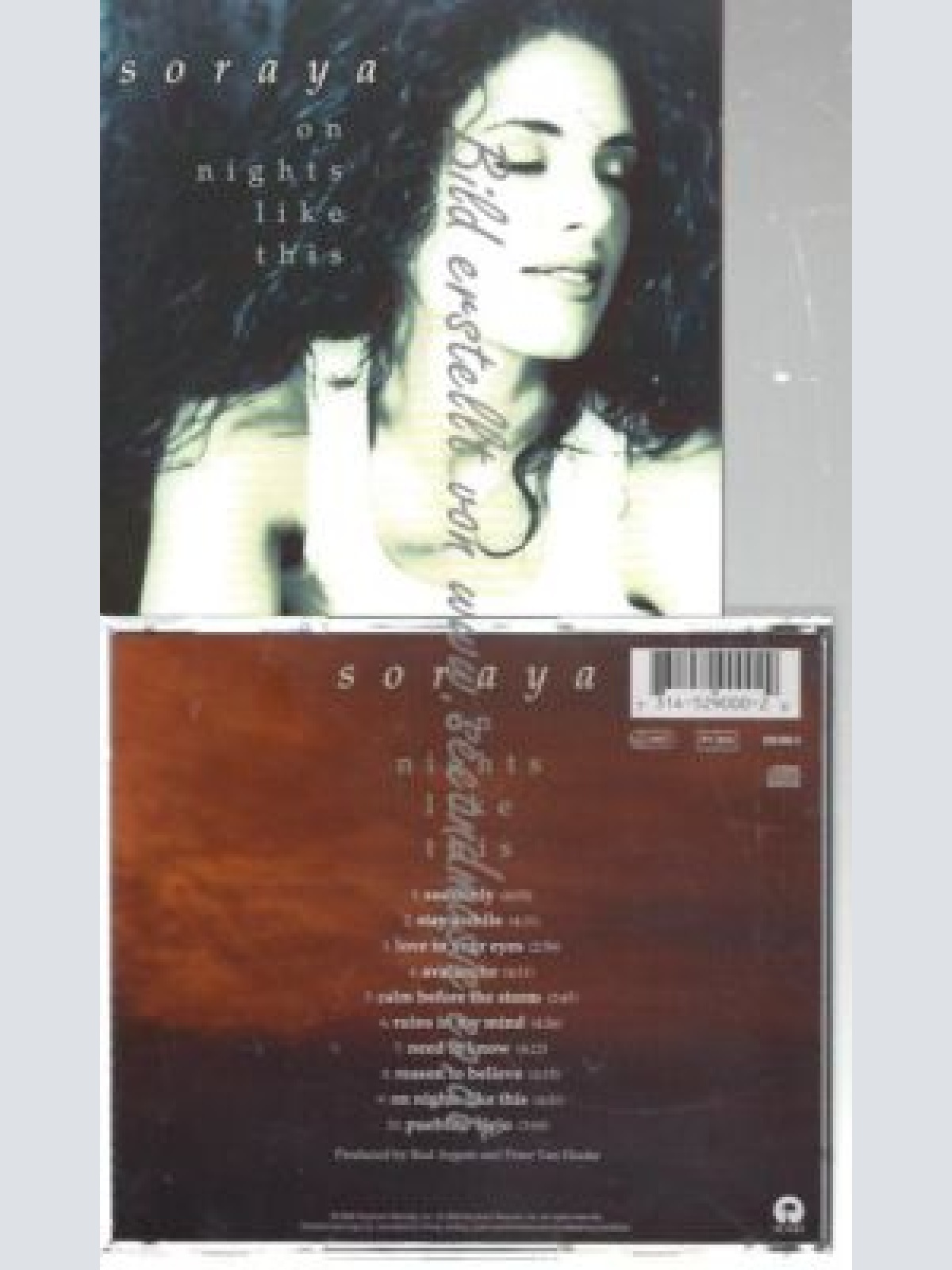 CD--SORAYA--    ON NIGHTS LIKE THIS