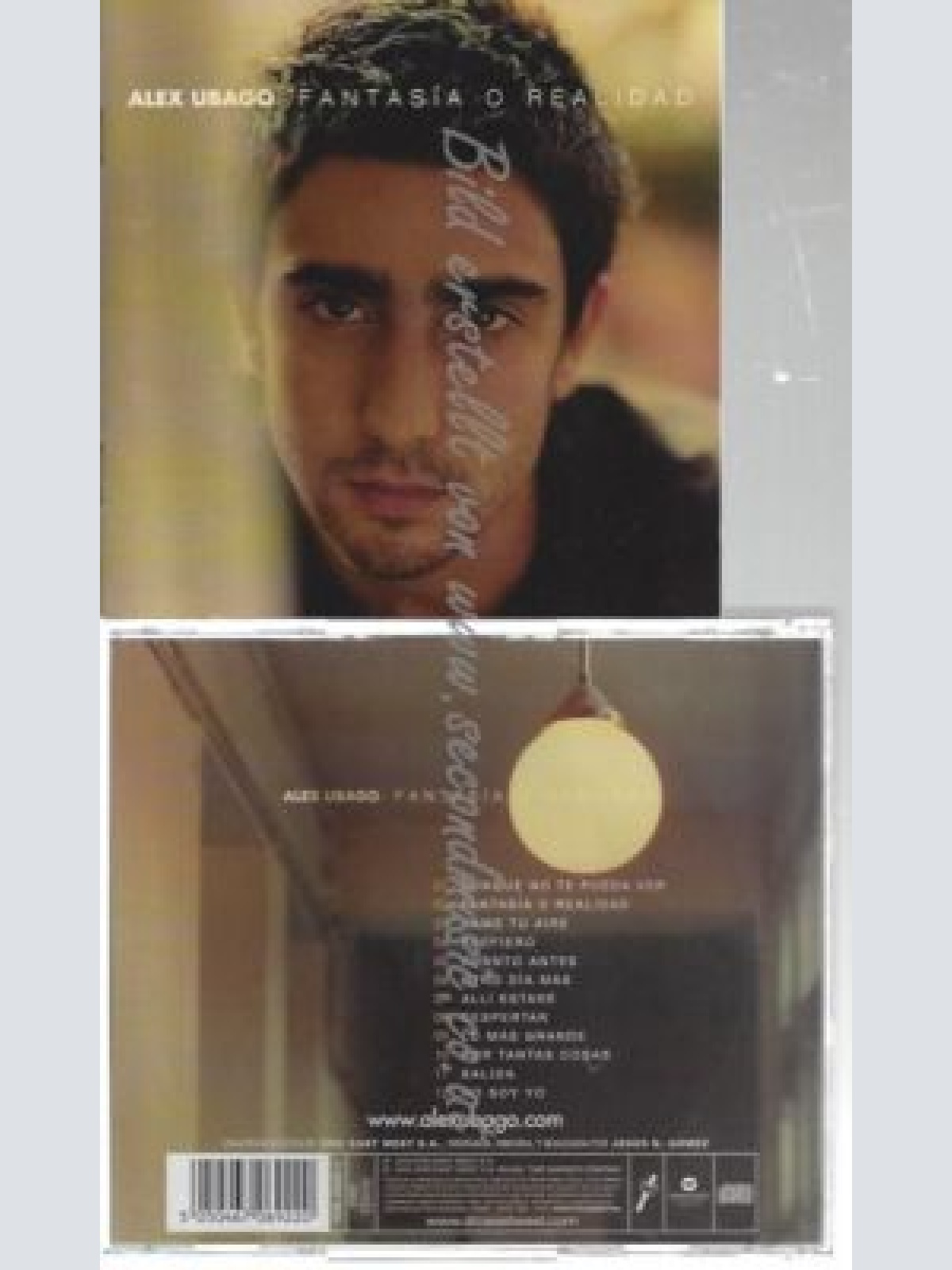CD--ALEX UBAGO--    FANTASIA O REALIDAD