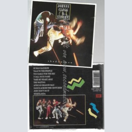CD--JOHNNY CLEGG & SAVUKA | --SHADOW MAN