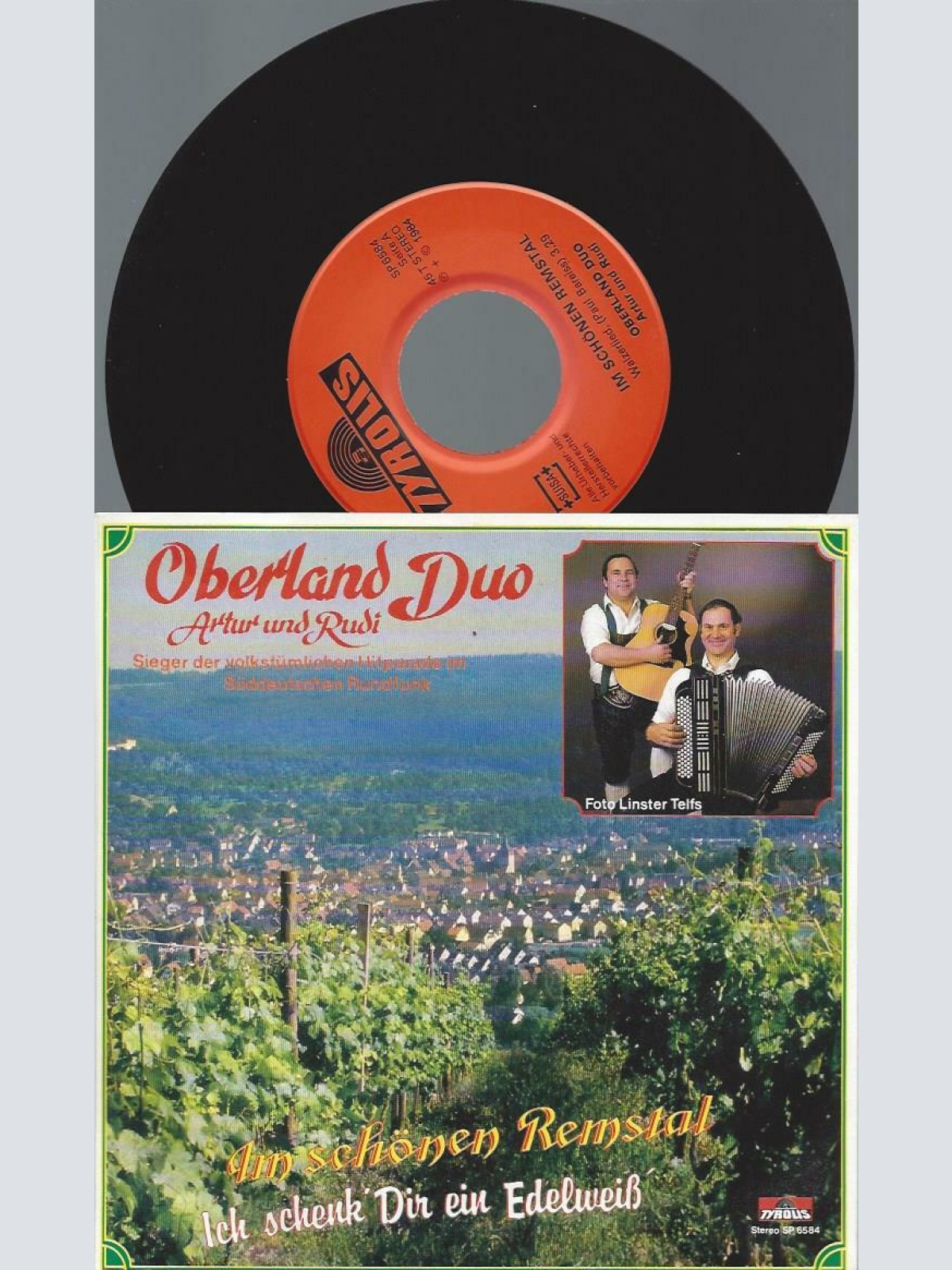 7"  Oberland Duo -- Im schönen Remstal