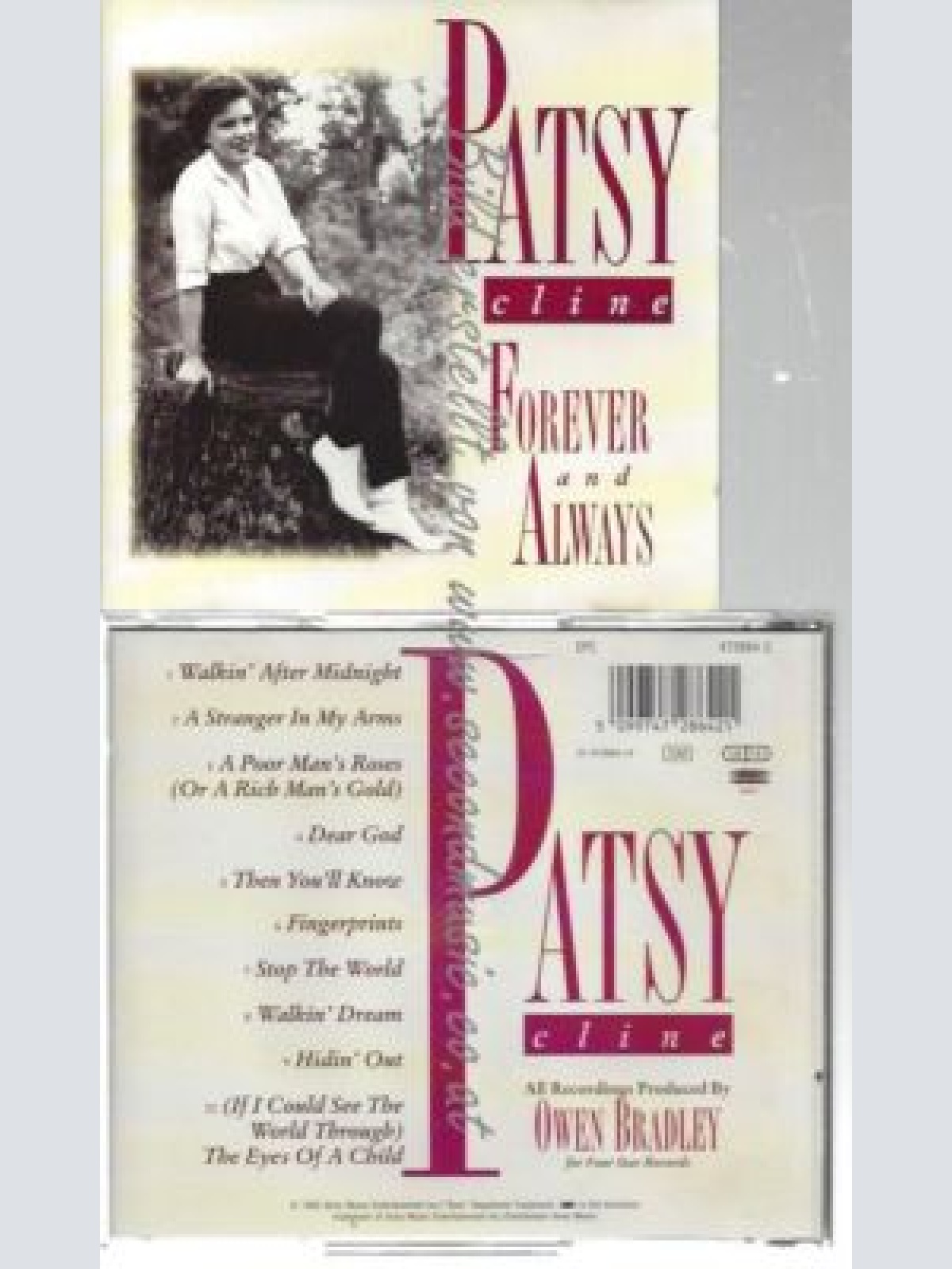 CD--PATSY CLINE--    FOREVER & ALWAYS |