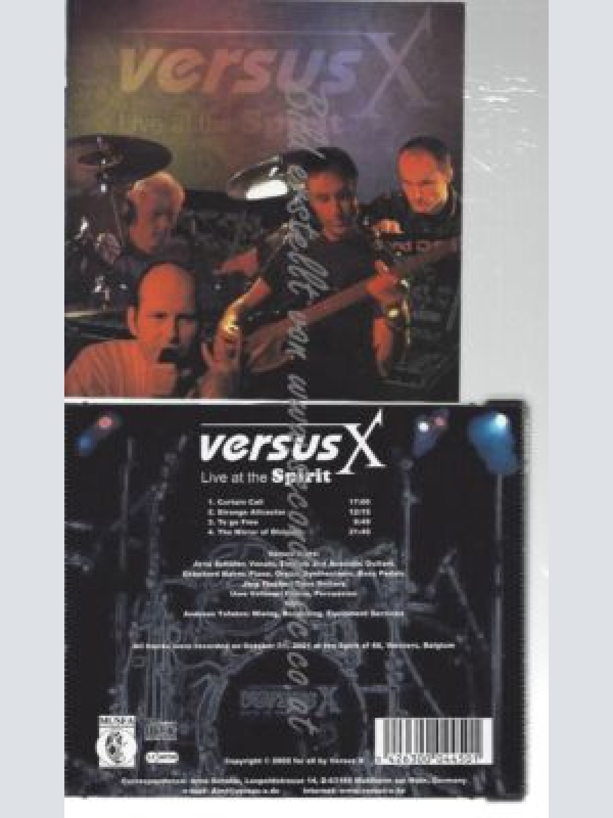 CD--VERSUS X--    LIVE AT THE SPIRIT