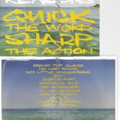 CD--HUNDRED REASONS--    QUICK THE WORD,SHARP THE ACTION