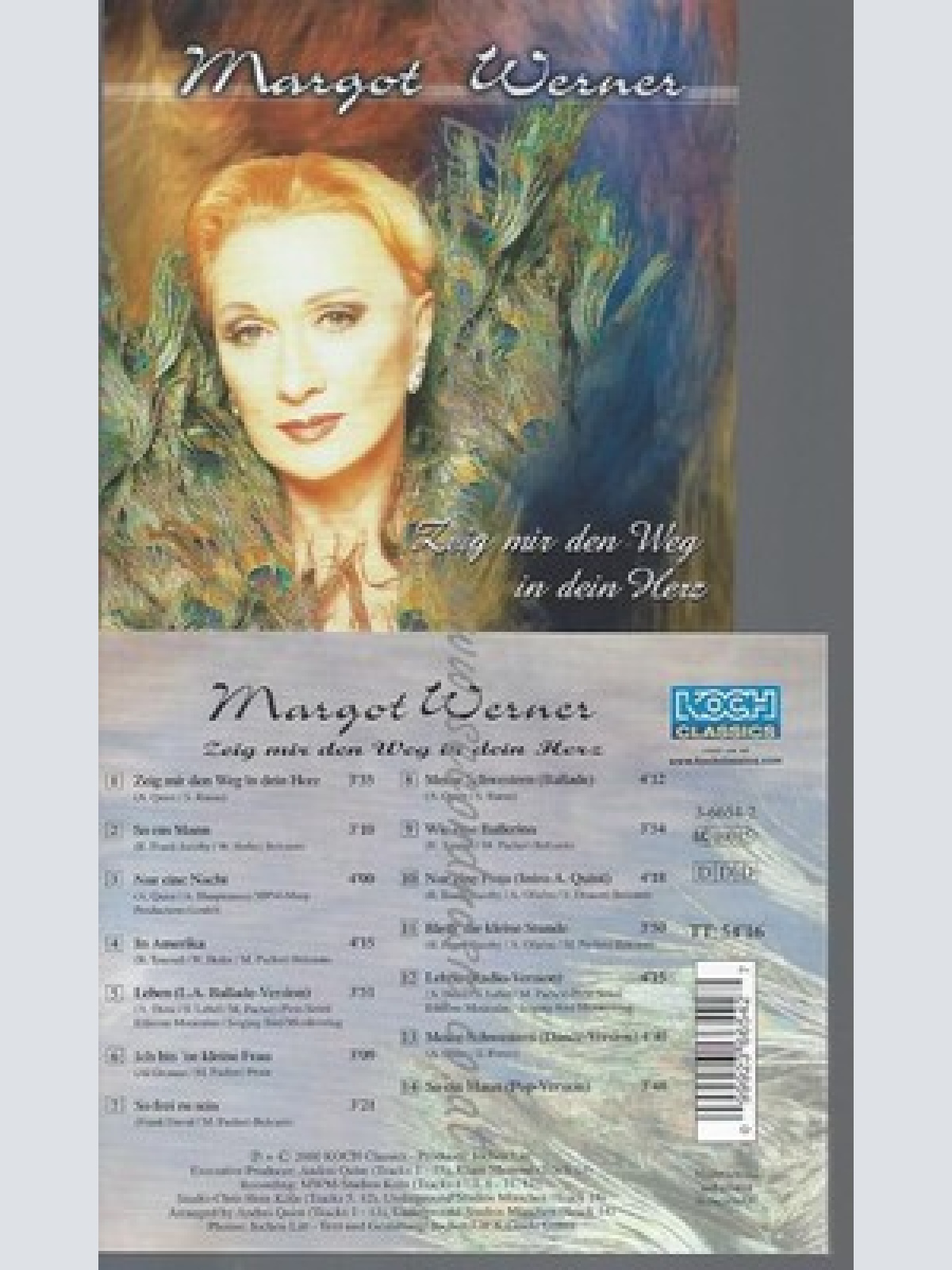 CD--WERNER,MARGOT UND VARIOUS--ZEIG' MIR DEN WEG IN DEIN HERZ