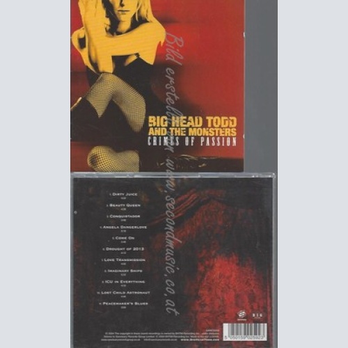 CD--BIG HEAD TODD & THE MONSTERS--CRIMES OF PASSION