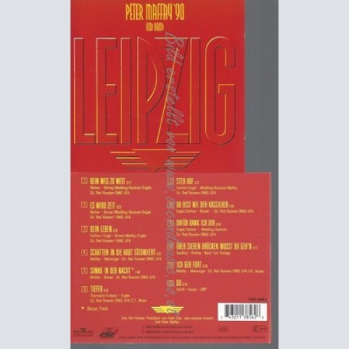 CD--PETER MAFFAY--LEIPZIG
