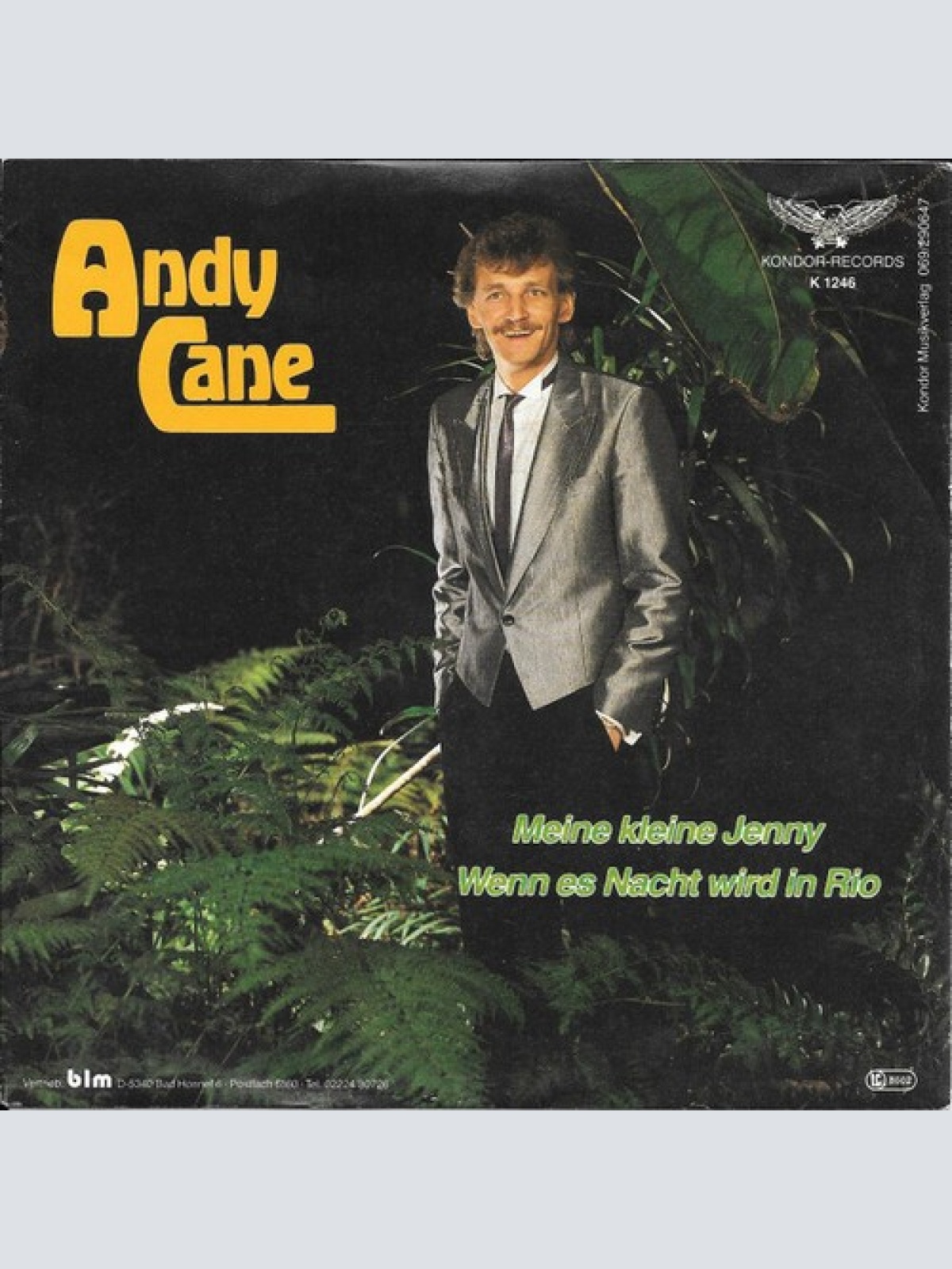 7", Single Andy Cane (2) - Meine Kleine Jenny