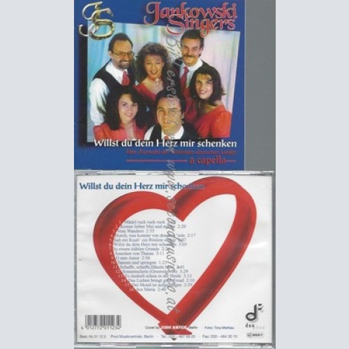 CD--JANKOWSKI SINGERS--WILLST DU DEIN HERZ MIR SCHENKEN