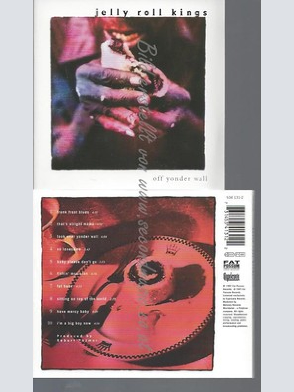 CD--JELLY ROLL KINGS--OFF YONDER WALL