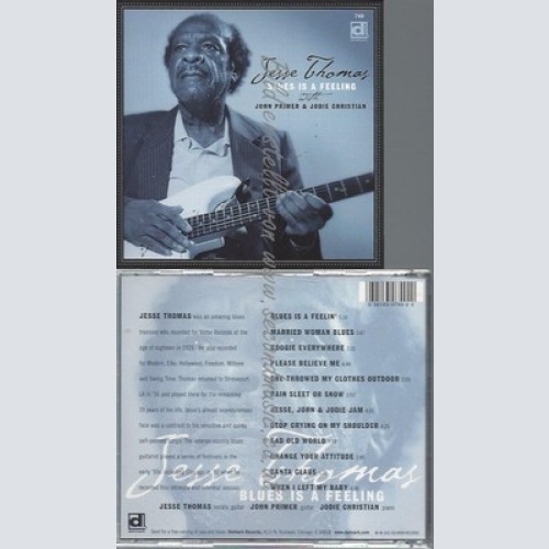 CD--JESSE THOMAS--BLUES IS A FEELING