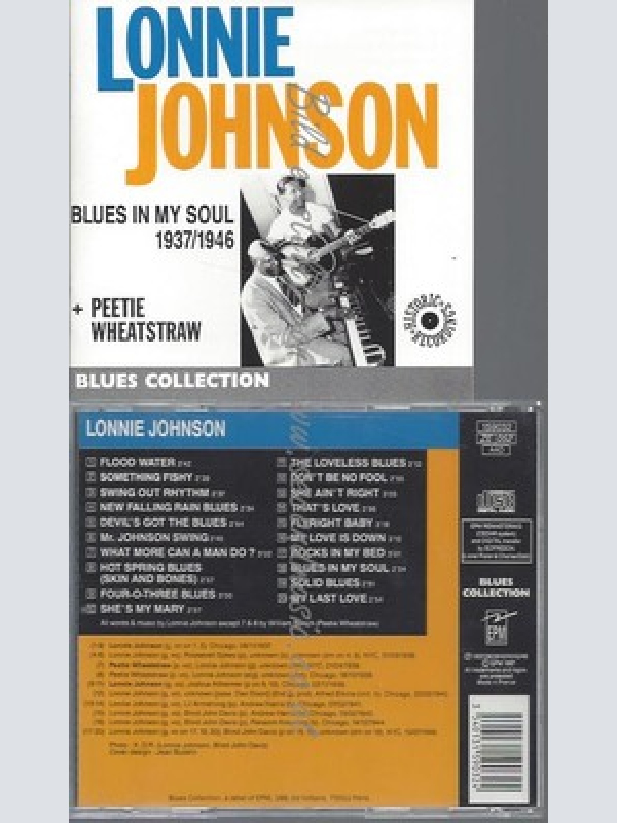 CD--LONNIE JOHNSON--BLUES IN MY SOUL