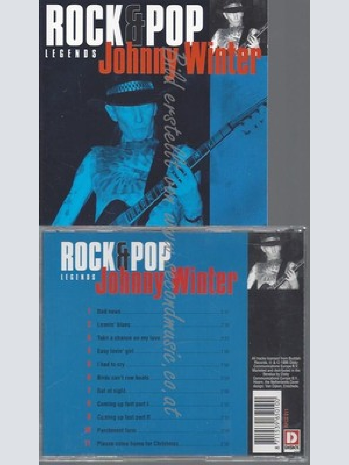 CD--JOHNNY WINTER--ROCK & POP LEGENDS SERIESIMPORT