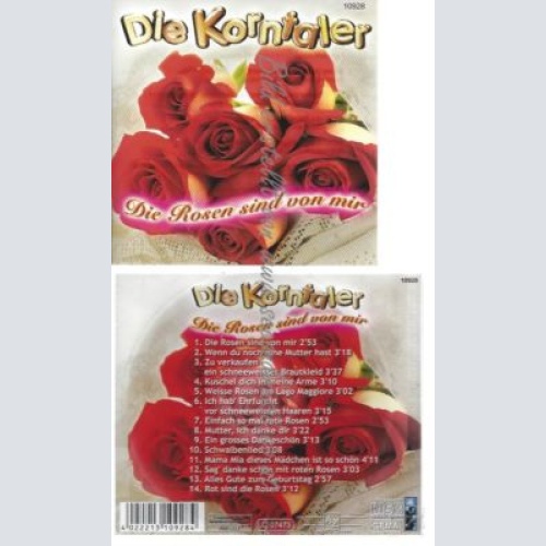 CD DIE KORNTALER UND VARIOUS  DIE ROSEN SIND VON MIR