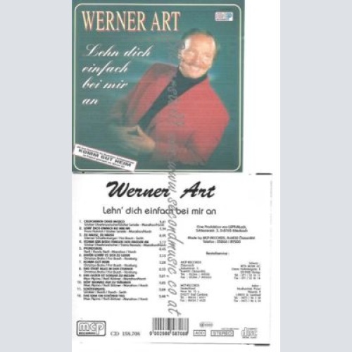CD--WERNER ART--    LEHN DICH EINFACH BEI MIR AN