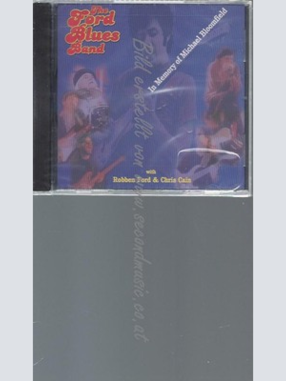 CD--FORD BLUES BAND--IN MEMORY OF MICHAEL BLOOMFIEL