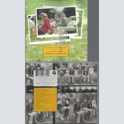 CD--FAIRPORT CONVENTION--WHAT WE DID ON OUR HOLIDAYS: AN INTRODUCTION TO FAIRPOR