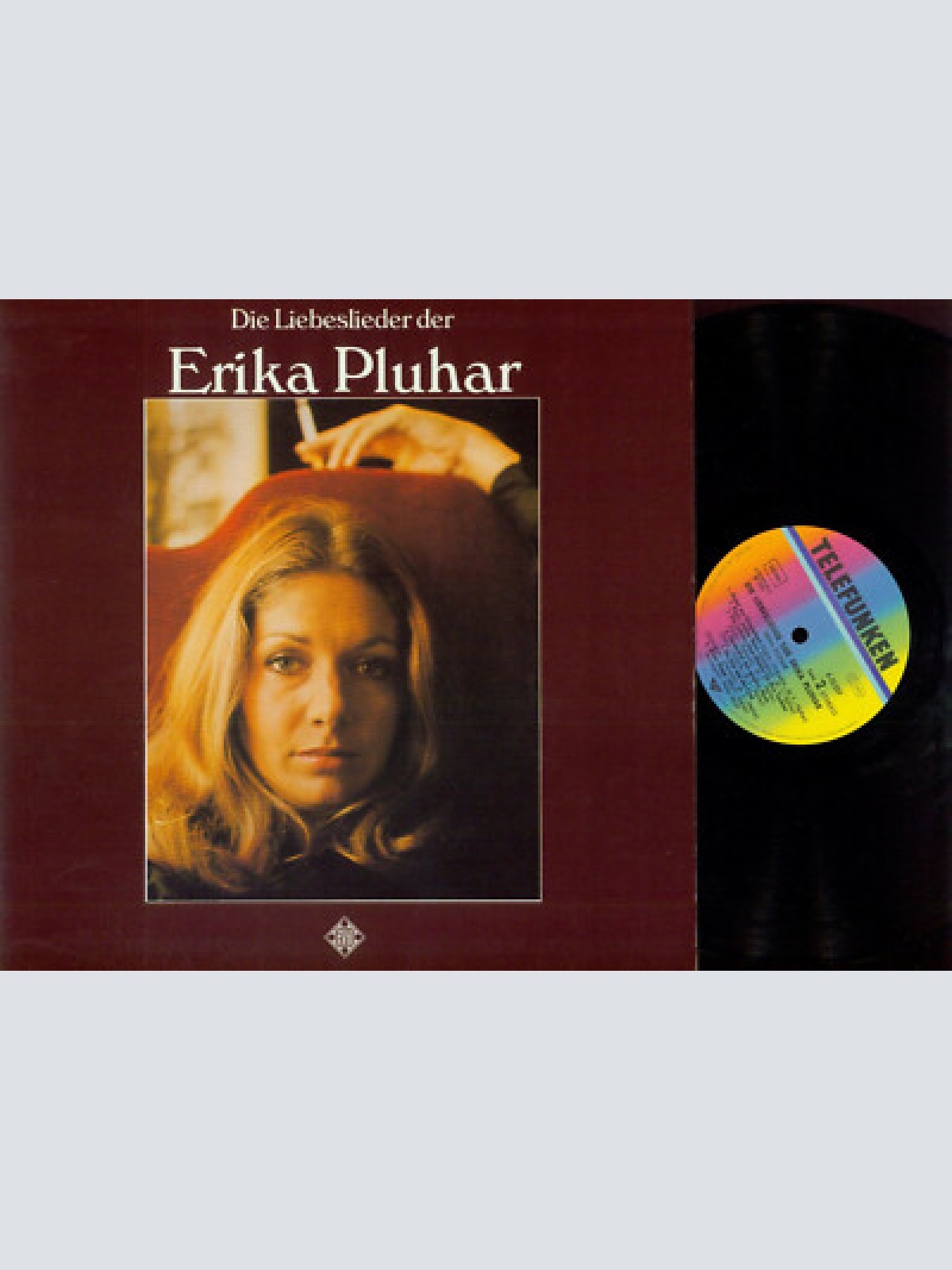 LP-  Erika Pluhar – Die Liebeslieder Der Erika Pluhar  / FOC