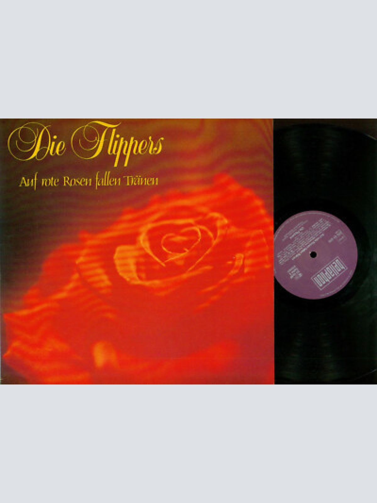 LP-   Die Flippers  Auf Rote Rosen Fallen Tränen