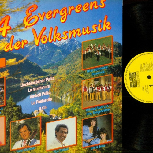 DLP--24 Evergreens Der Volksmusik // NM