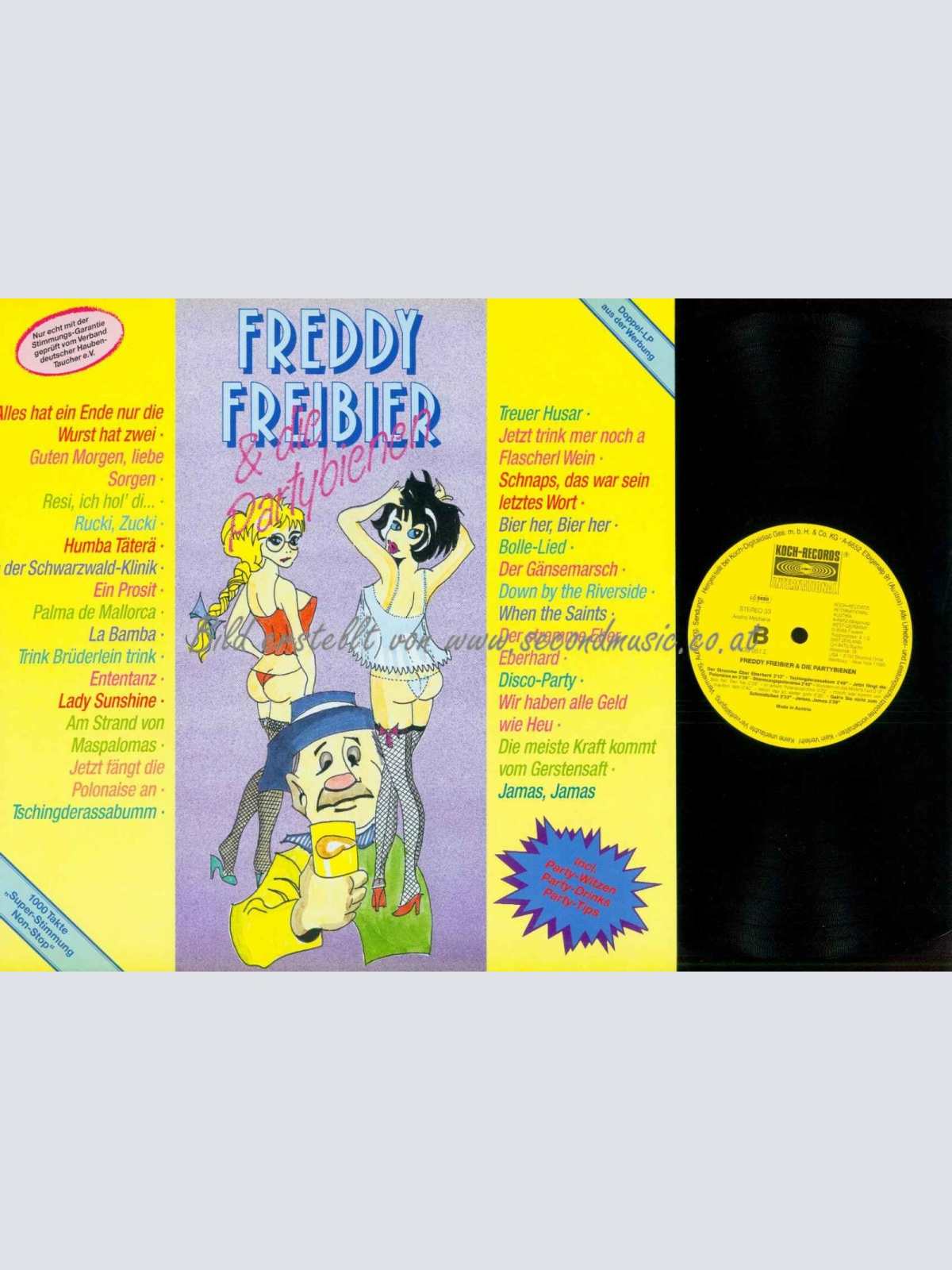 DLP-Freddy Freibier & Die Partybienen   // NM
