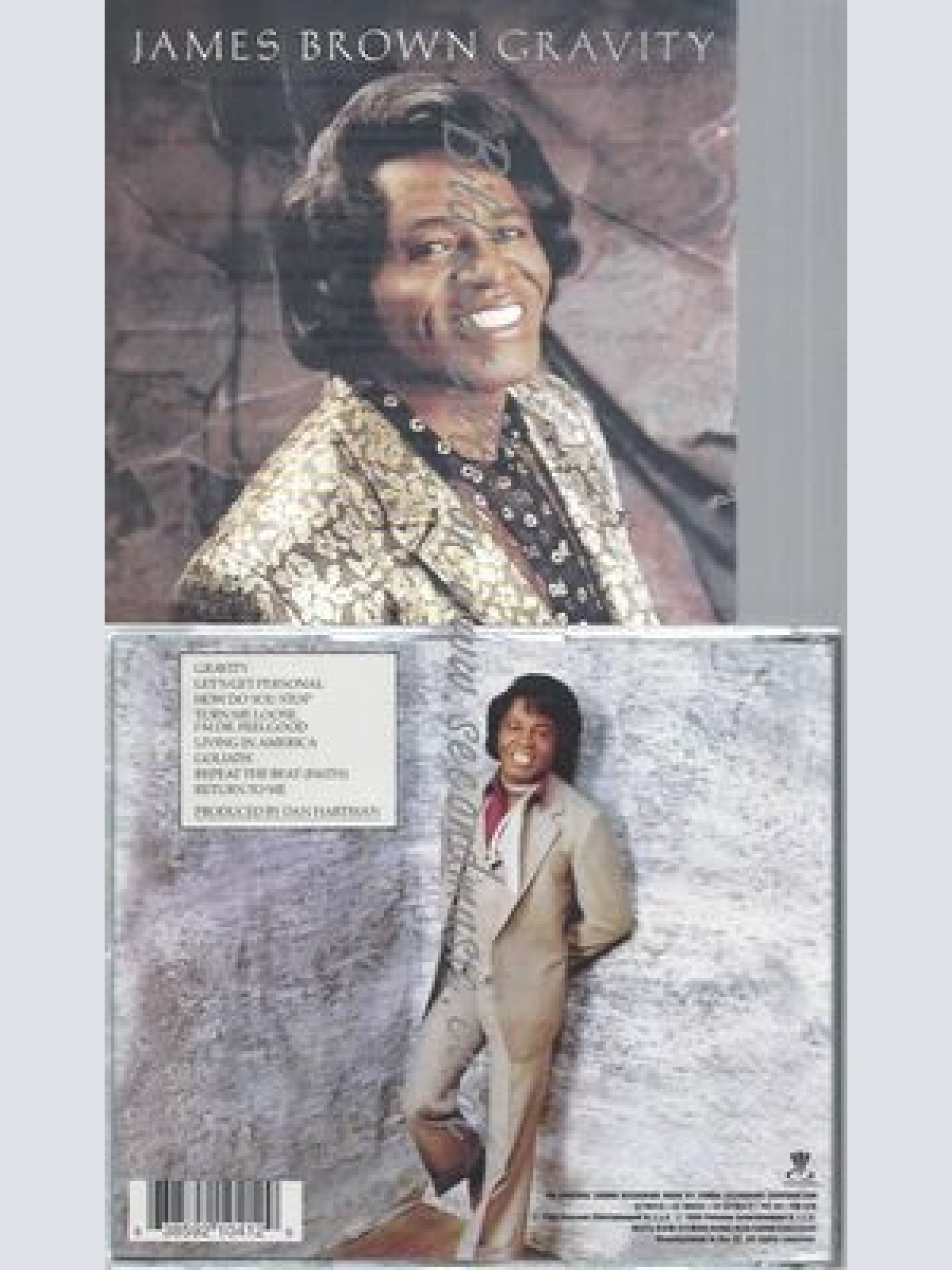 CD--JAMES BROWN--GRAVITY