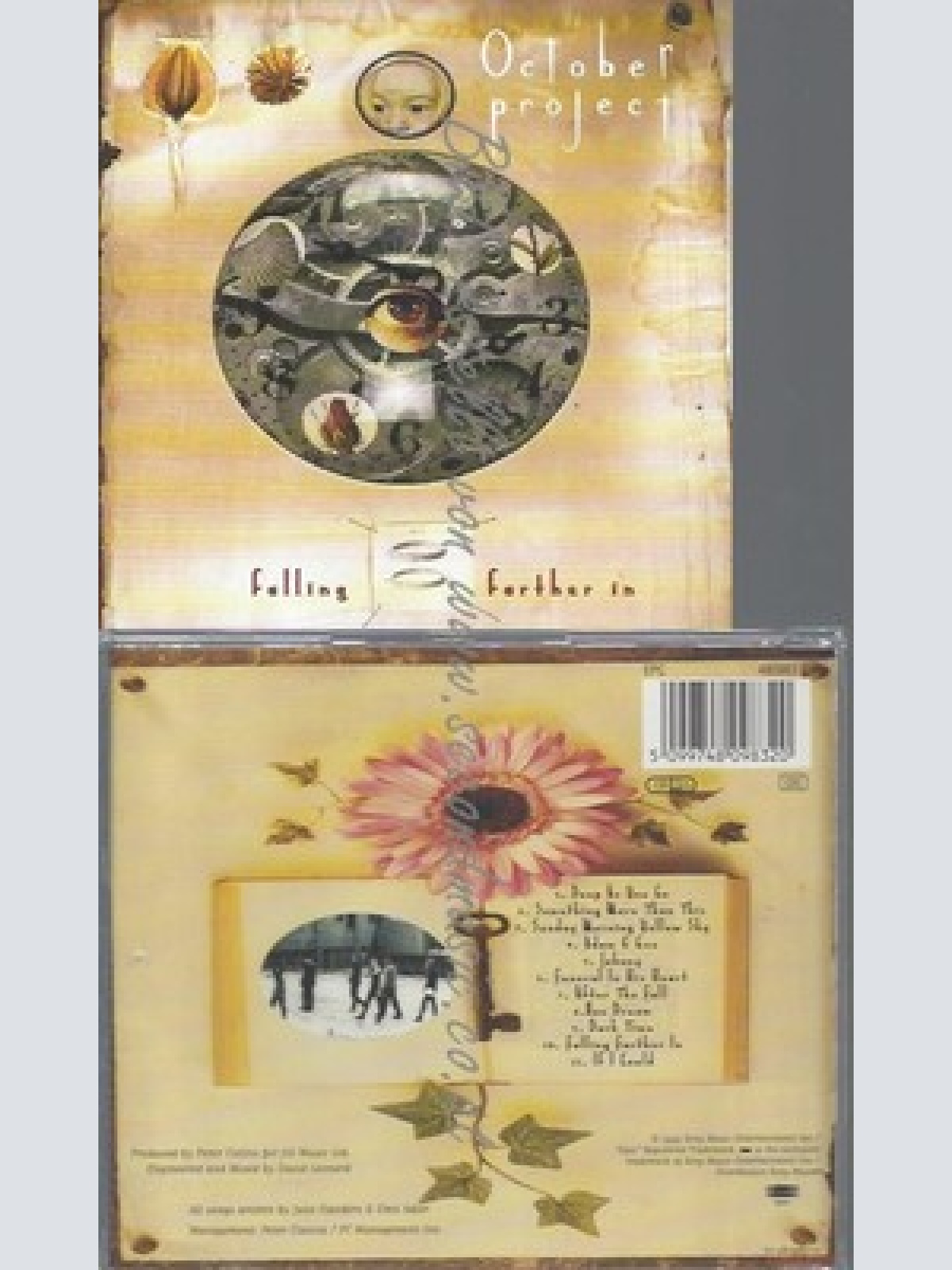 CD--OCTOBER PROJECT--FALLING FARTHER IN --