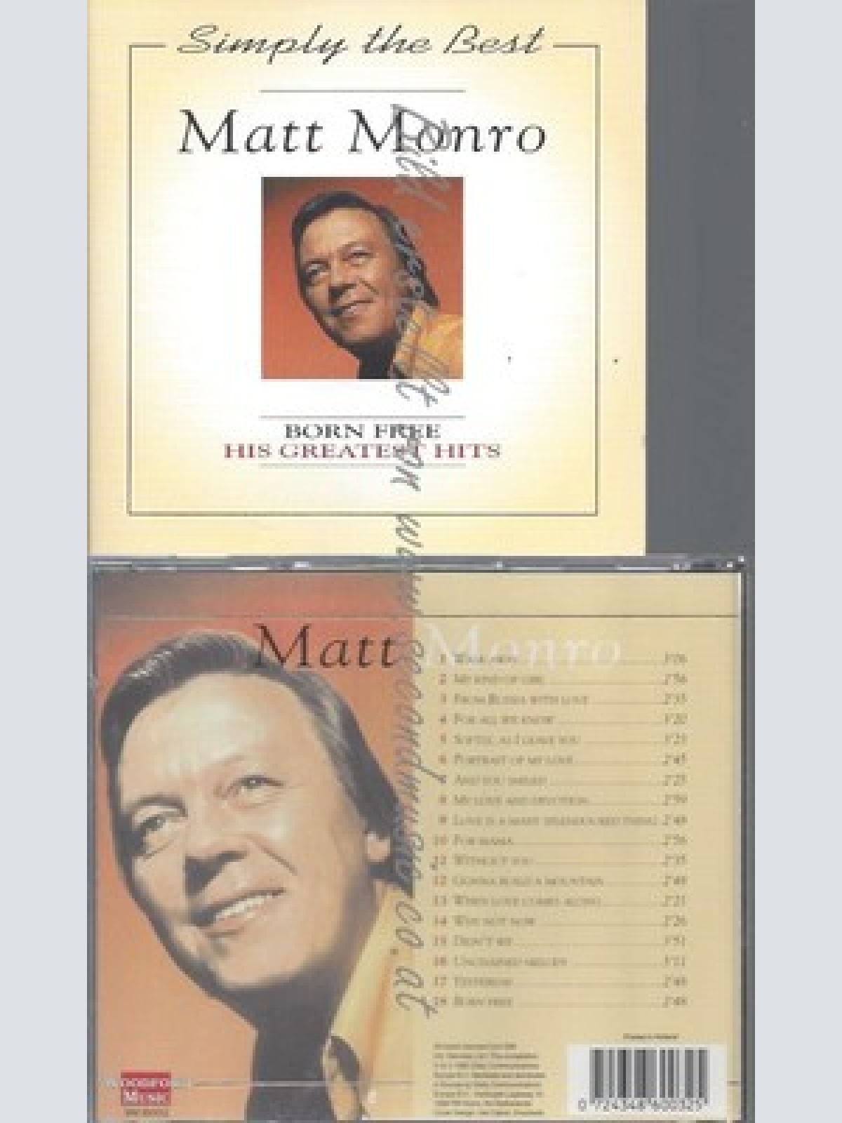 CD--MATT MONRO--SIMPLY THE BEST