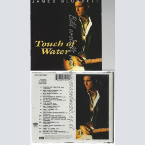CD--JAMES BLUNDELL--TOUCH OF WATER