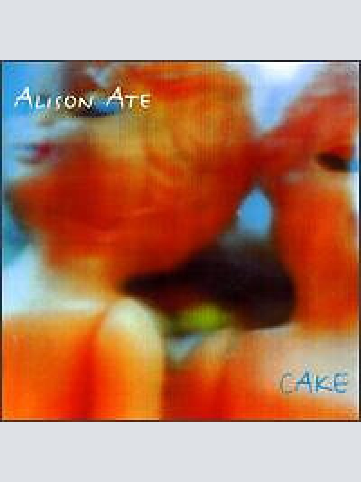 CD, Album Alison Ate - Cake